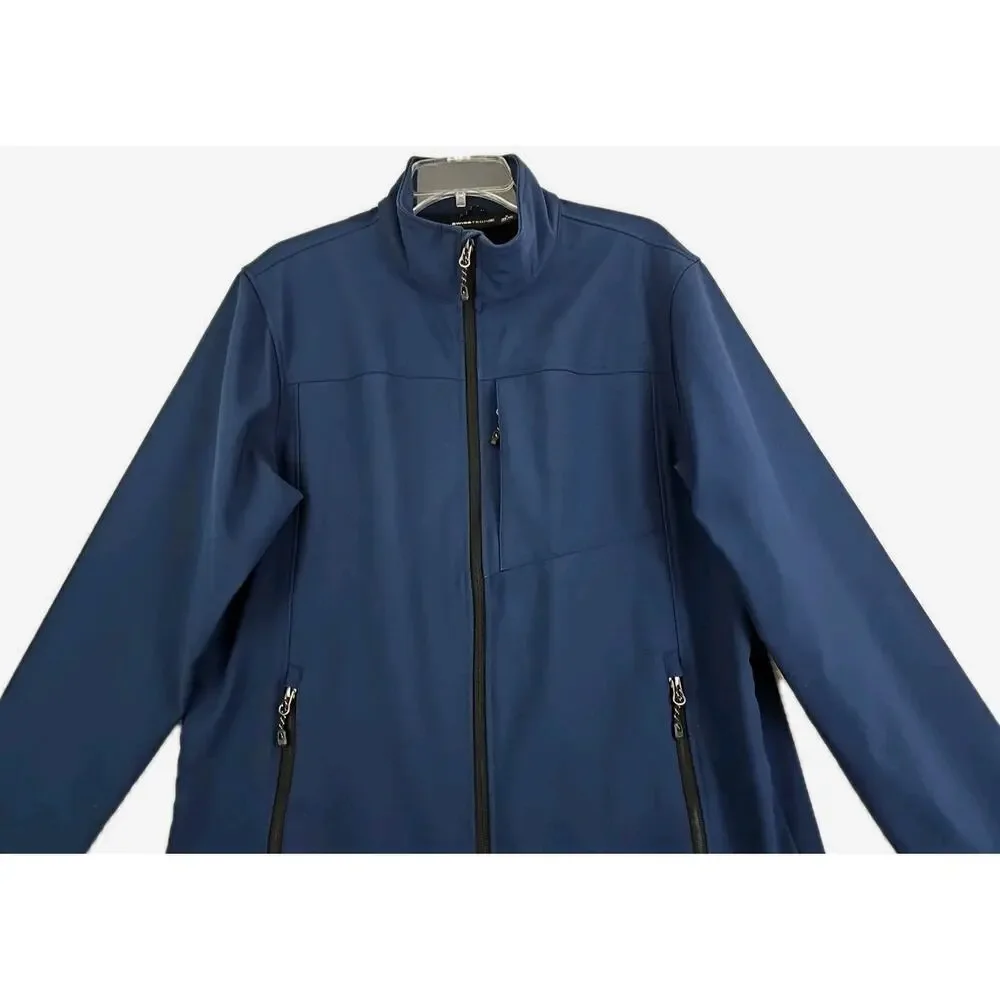 Swisstech ~Men's Size M (38-40)~ Navy Blue Zip-Up Windbreaker Jeacket.